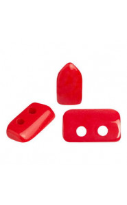 Piros par Puca® Perlen Opaque coral red 93200